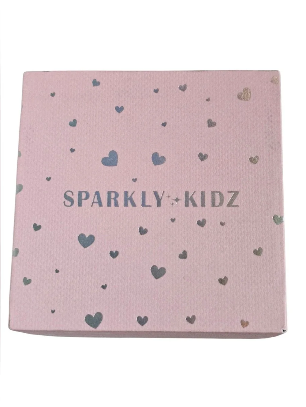 Sparkly Kidz Crystal-paved Tennis Bolo Bracelet & Heart Stud Earrings Set